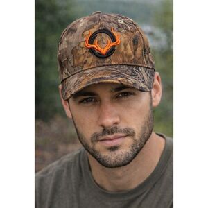NEW Camo Deer Antler Logo Baseball Cap Hunting Hat Adjustable